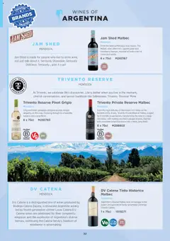 Preview of Booker Wholesale - Wine List 25/26 valid from 01/01/2026 | Page: 32 | Products: Peinture à l'aquarelle, Wine, Pineapple, Cocoa