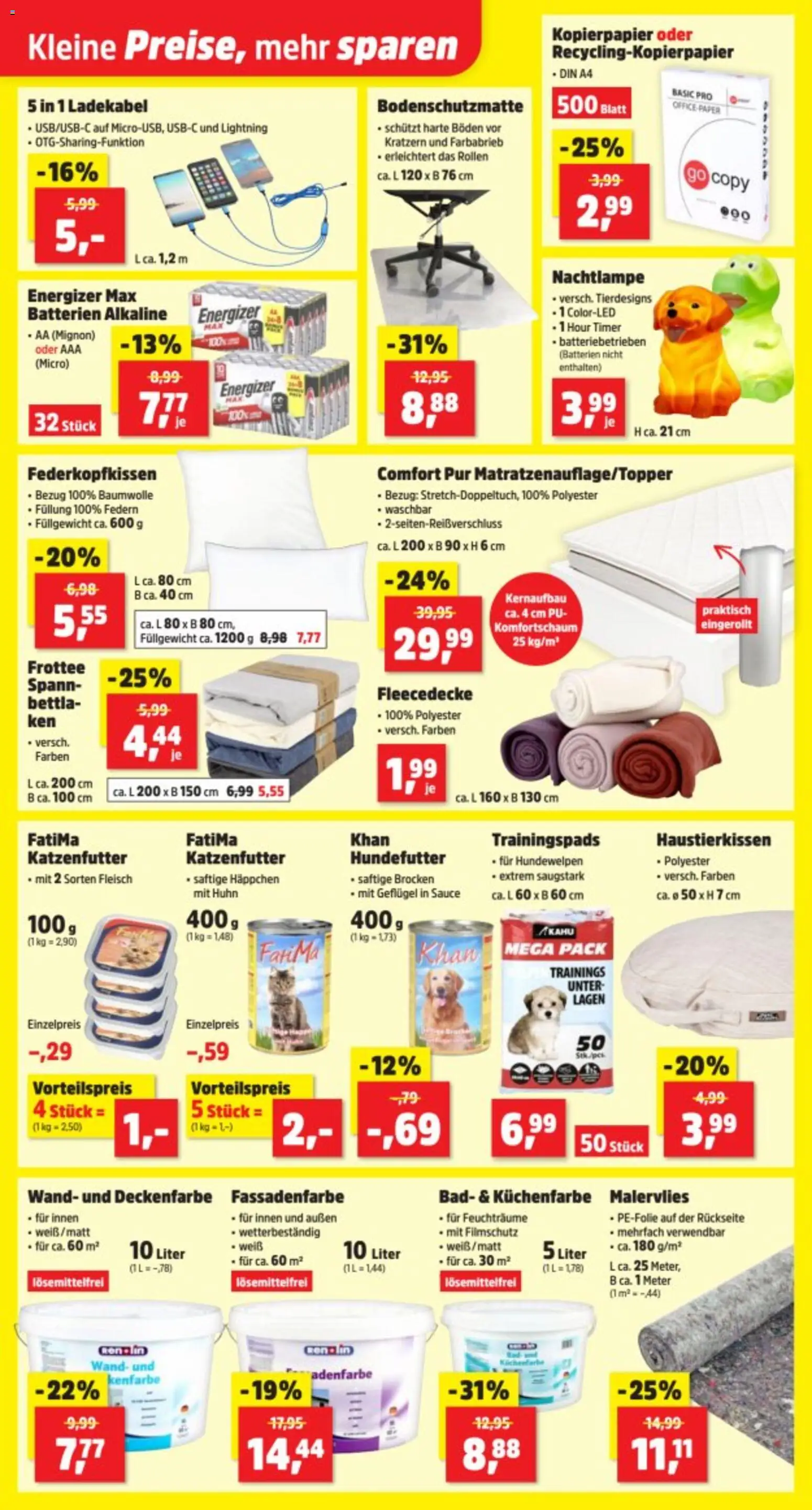 Thomas Philipps Prospekt – gültig ab 17.08.2026 | Seite: 6 | Produkte: Katzenfutter, Bad, Ladekabel, Fleisch