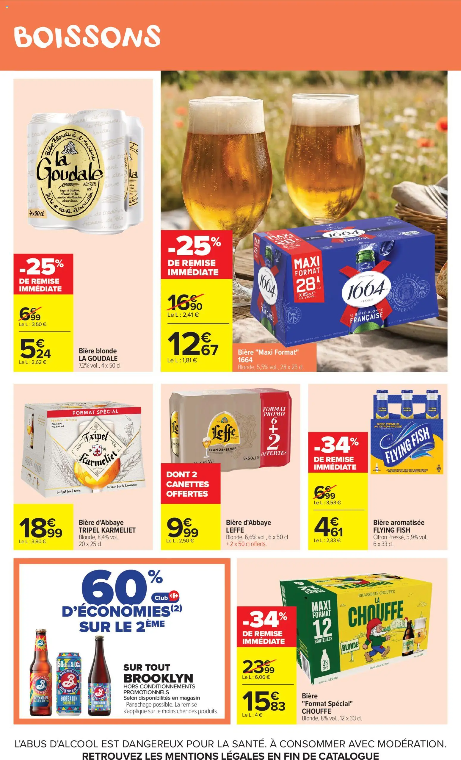 {H1} | Page: 36 | Produits: Goudale, Brasseur, Citron, Bière