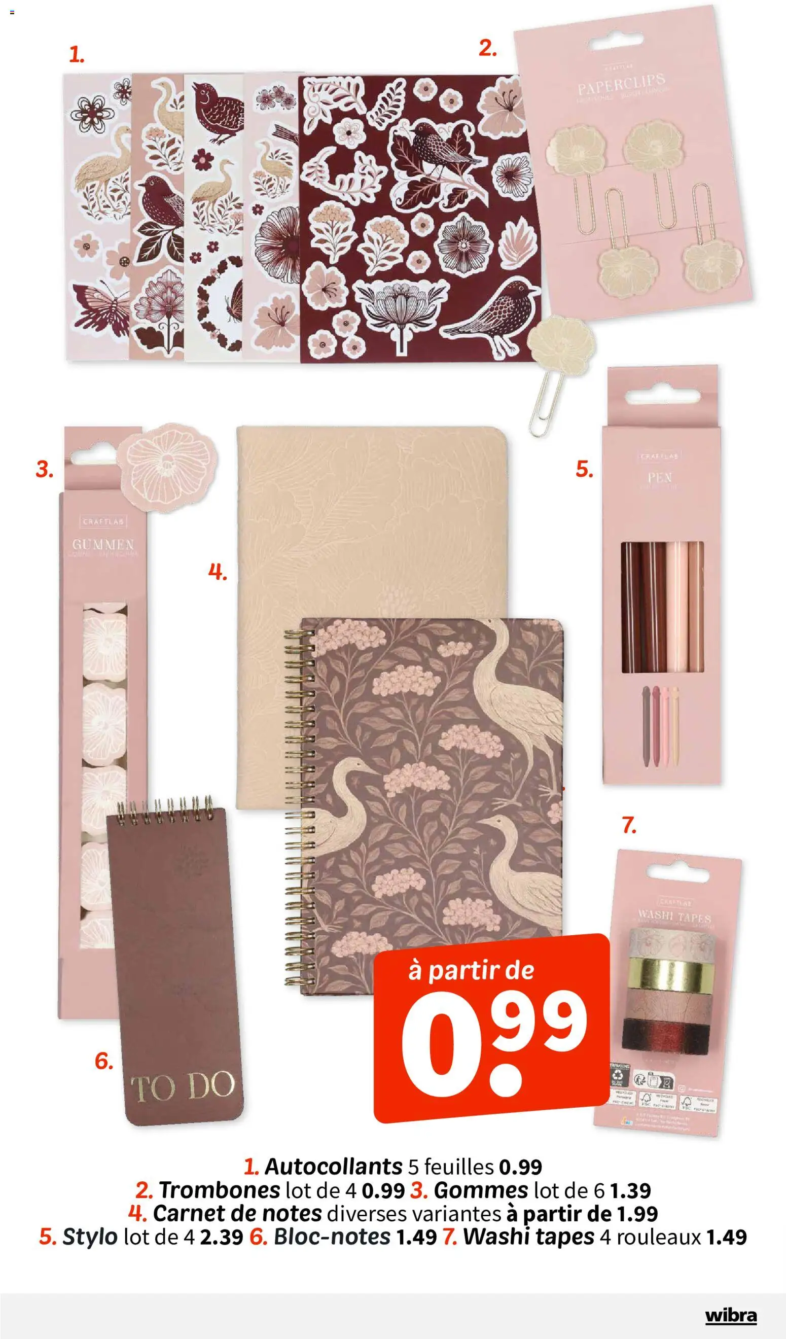 {H1} | Page: 8 | Produits: Autocollants, Stylo