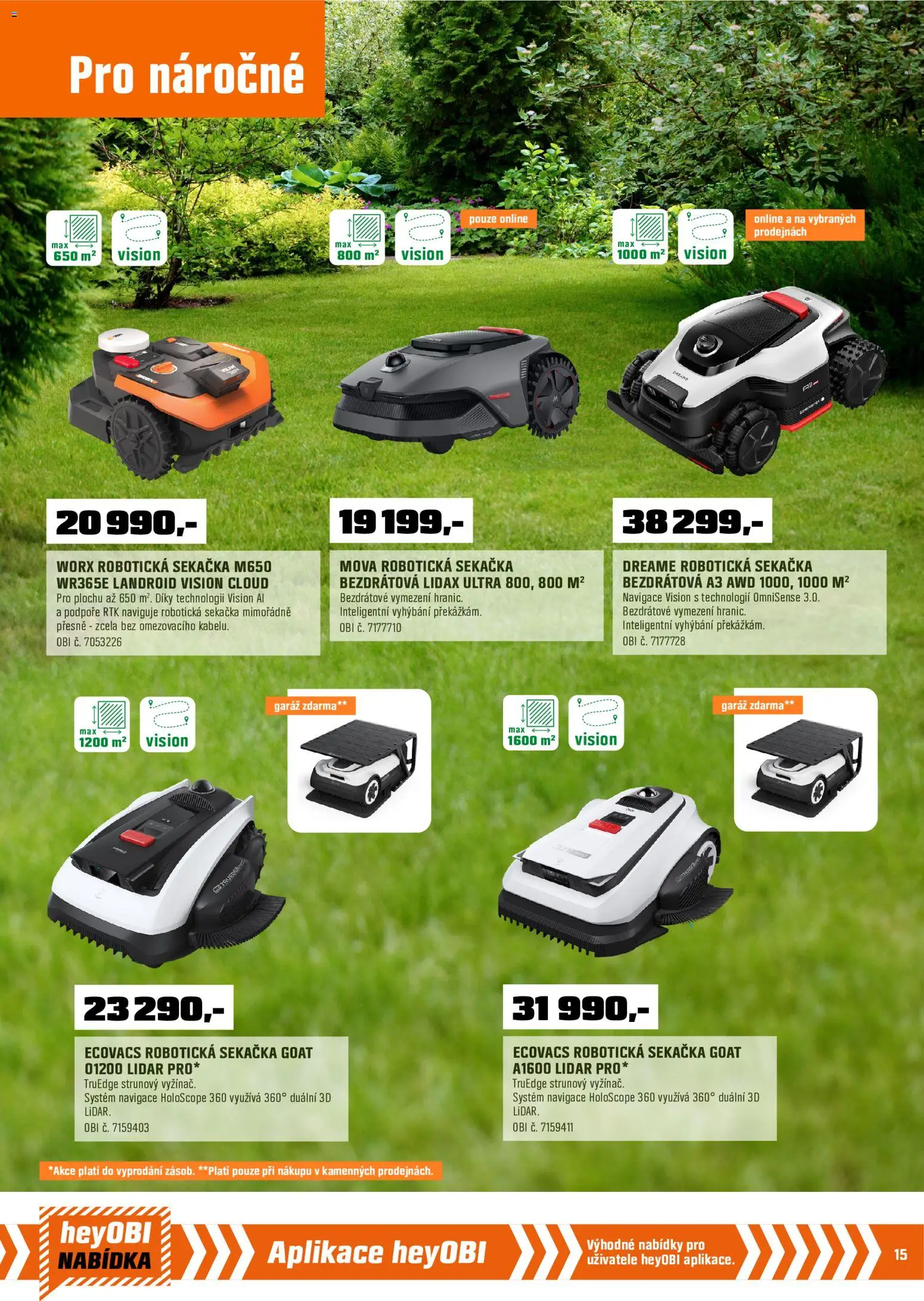 OBI leták od 01.06.2026 | Strana: 14 | Produkty: Navigace, Sekačka