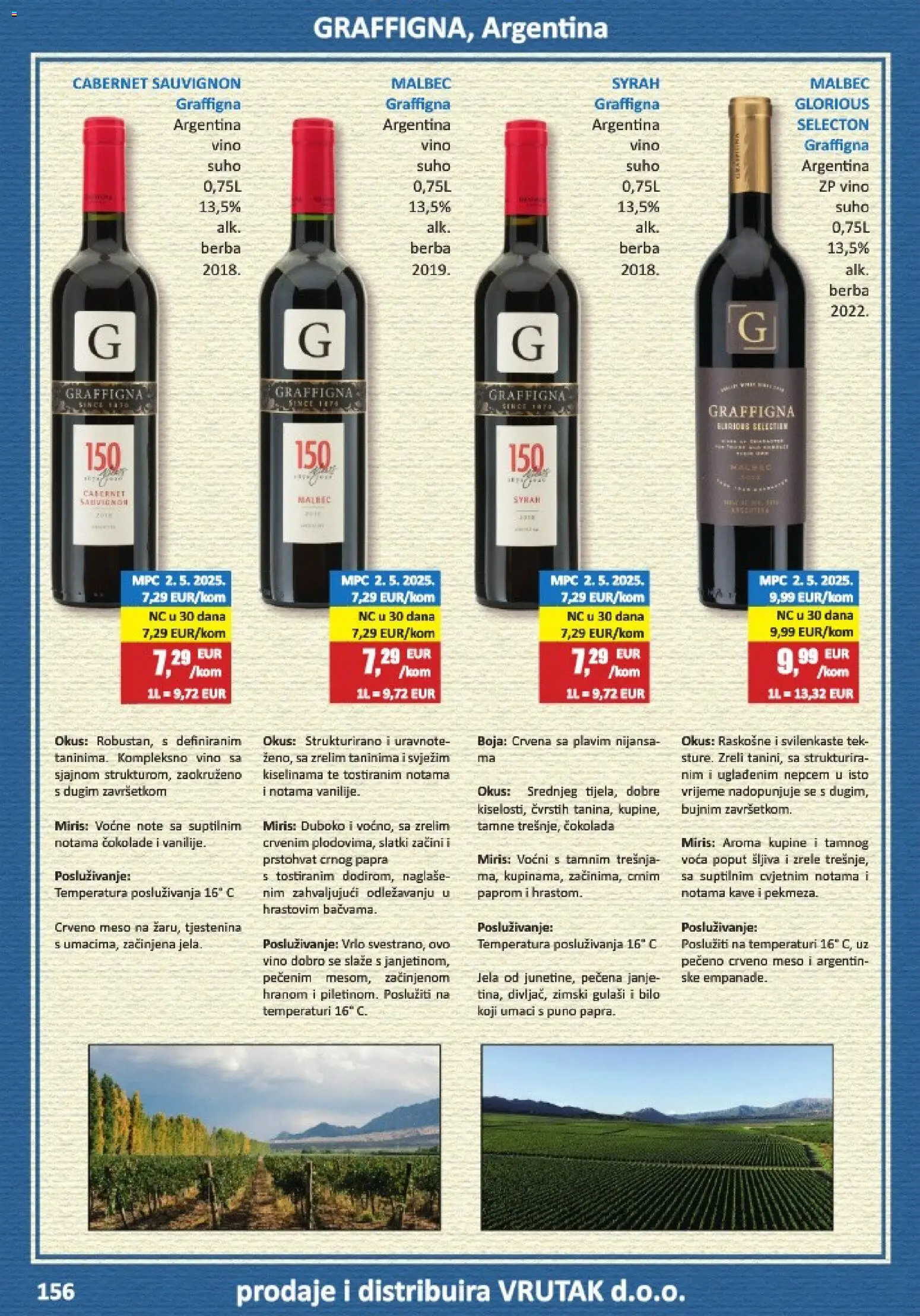 Vrutak katalog | vrijedi od 01.11.2025 | Stranica: 156 | Proizvodi: Miris, Čokolada, Vino, Začini