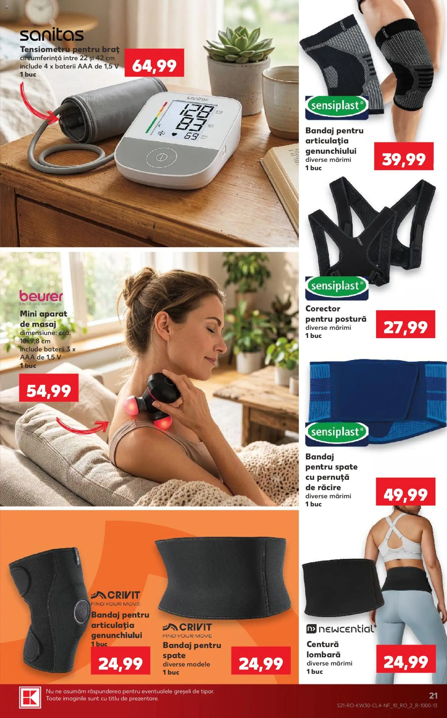 Noul catalog Kaufland – valabil de la 22.07.2026 | Pagină: 21 | Produse: Tensiometru, Baterii