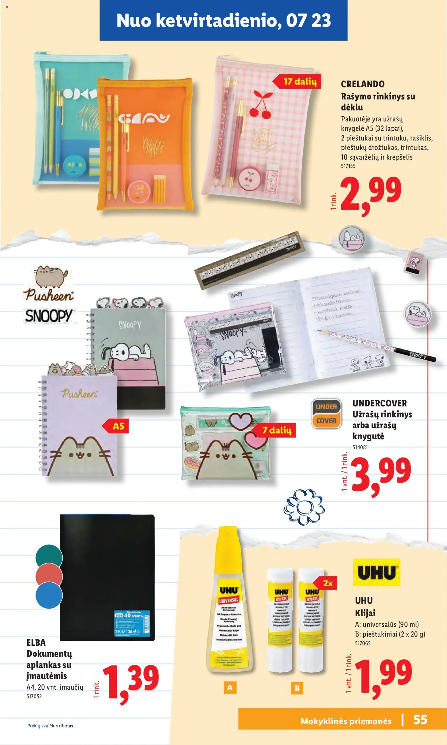 LIDL akcijos nuo 2026.07.20 | Puslapis: 55
