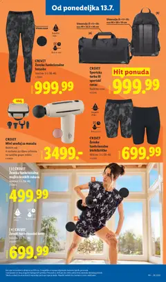 Lidl katalog - pregled Lidl kataloga - važi od 09.07.2026 | Strana: 85 | Proizvode: Ranac, Majica kratkih rukava, Torba, Helanke
