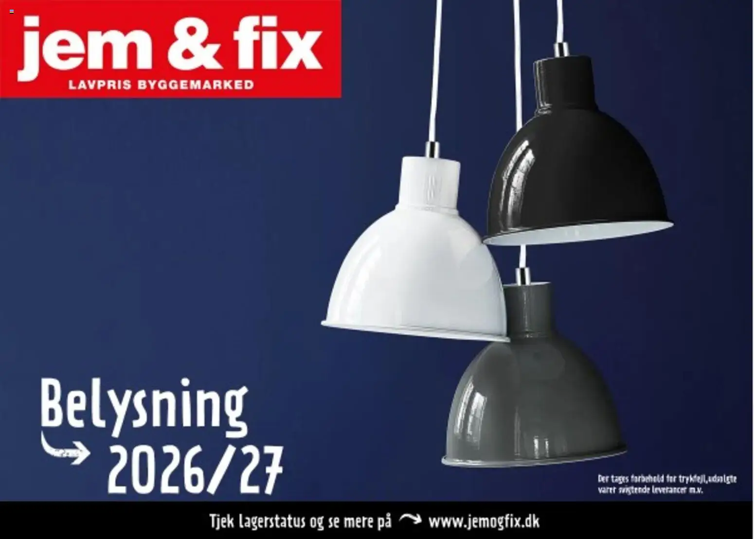 Jem & fix tilbudsavis – gyldig fra 30/10/2026 | Side: 1
