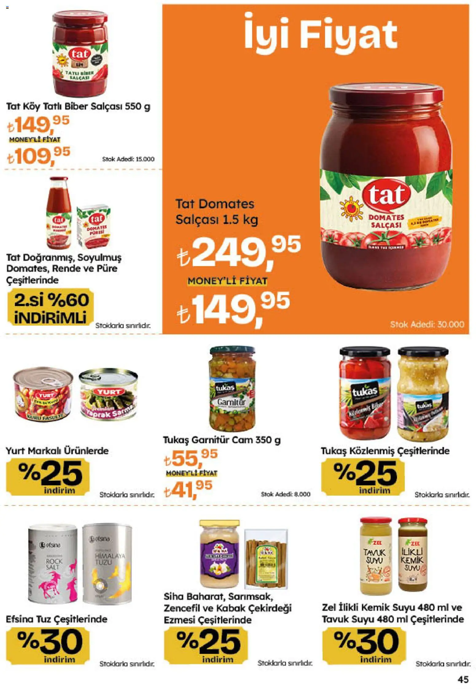 Migros Katalog - Migroskop - 20 Ağustos 2026 tarihinden itibaren geçerlidir | Sayfa: 45 | Ürünler: Kabak, Rende, Domates, Zencefil