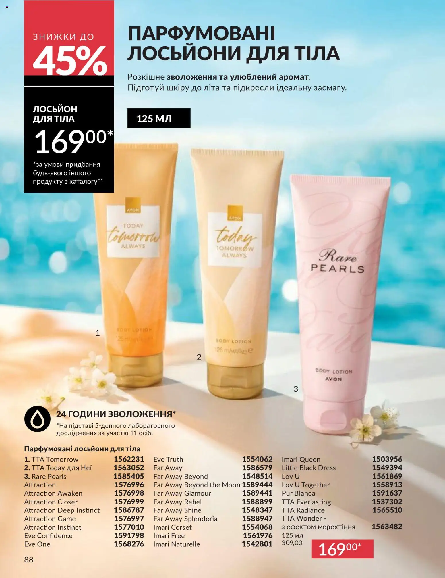 AVON Kаталог - дійснийкції з 31.05.2026 | Сторінка: 88 | Товари: Лосьйон