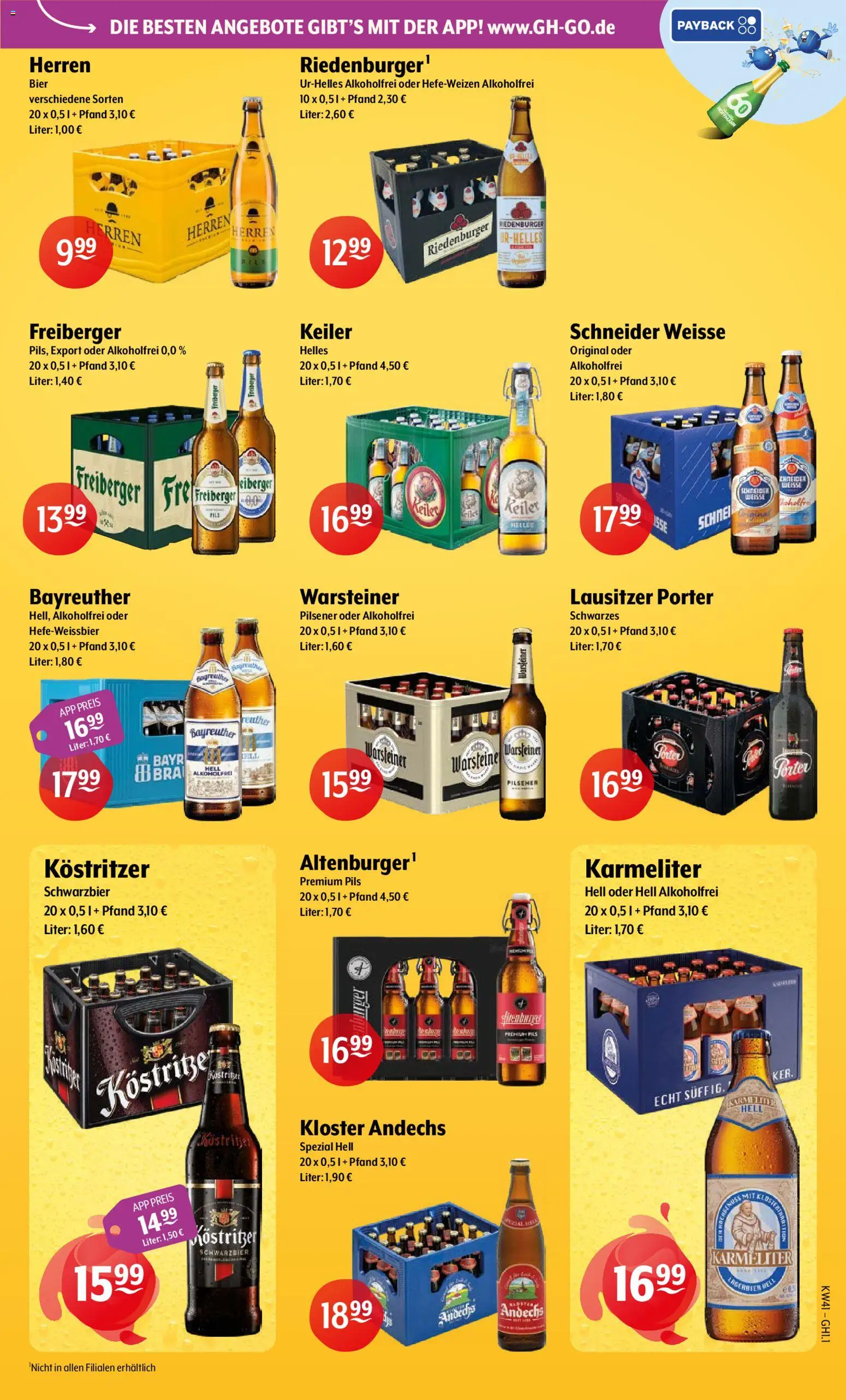 Getränke Hoffmann Prospekt – gültig ab 05.10.2026 | Seite: 7 | Produkte: Kostritzer, Bier, Pils, Warsteiner