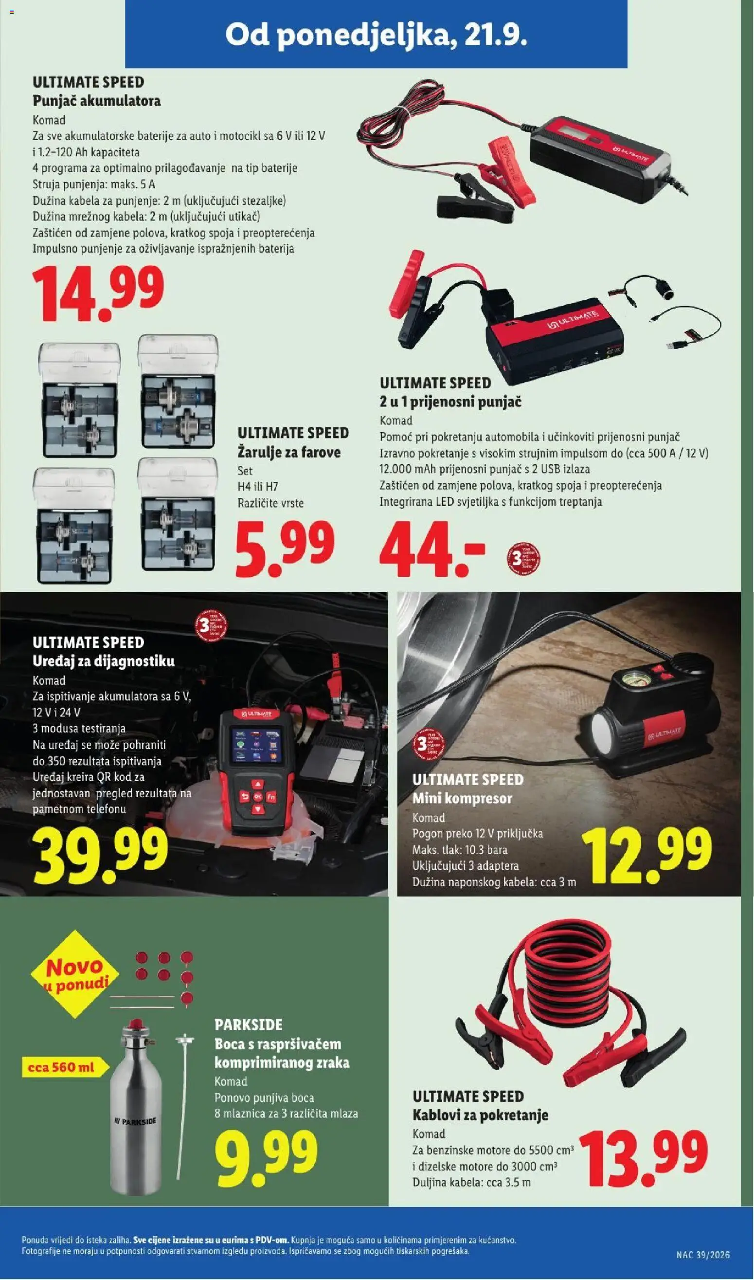 Lidl katalog | vrijedi od 21.09.2026 | Stranica: 27