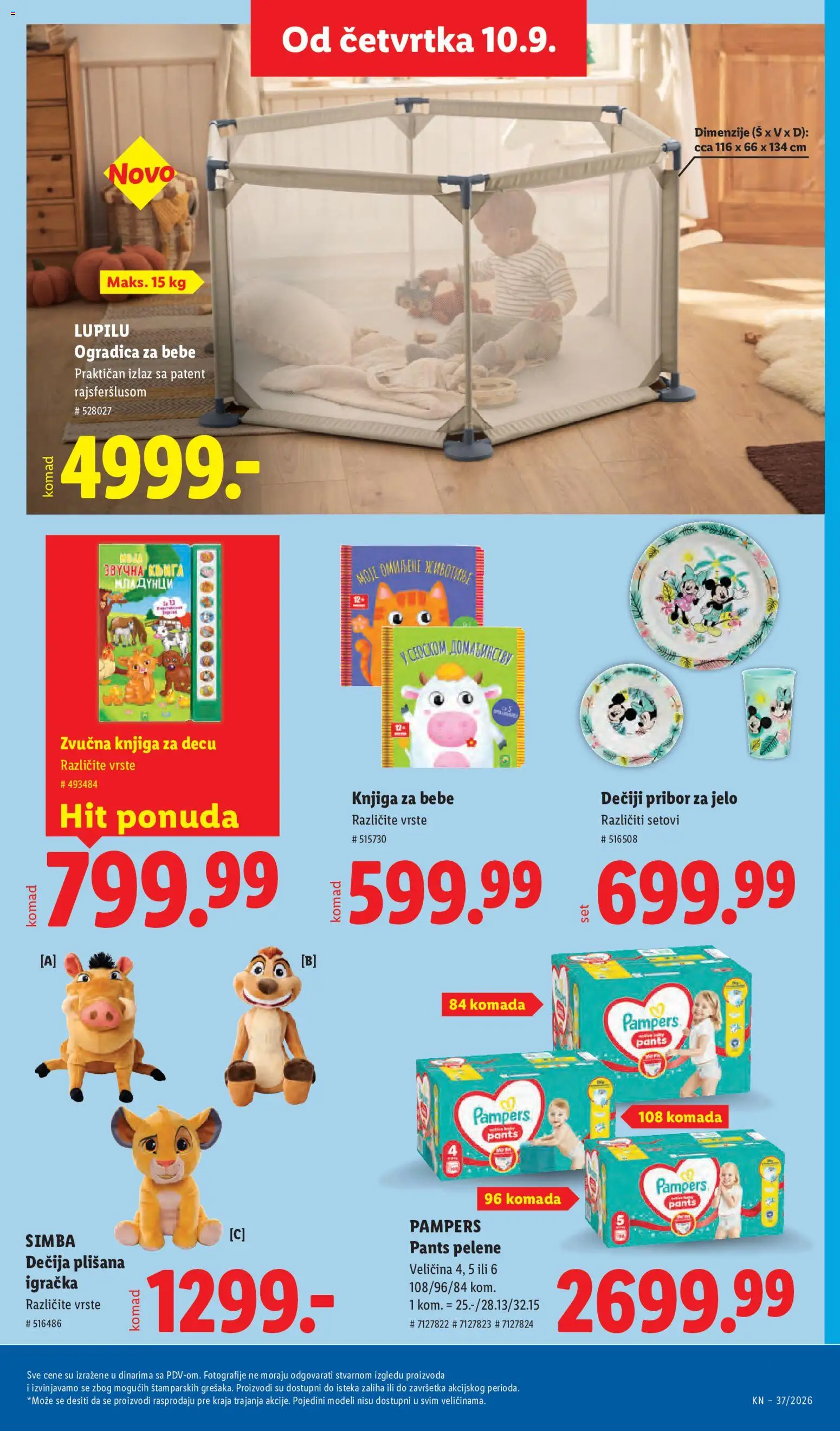 Lidl katalog - važi od 10.09.2026 | Strana: 75