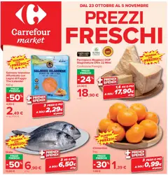 Anteprima del volantino Carrefour volantino Market valido a partire dal 23/10/2026