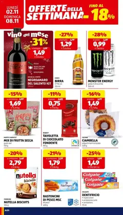 Anteprima del volantino Aldi volantino valido a partire dal 02/11/2026 | Pagina: 22 | Prodotti: Cioccolato, Dentifricio, Ceres, Tavoletta