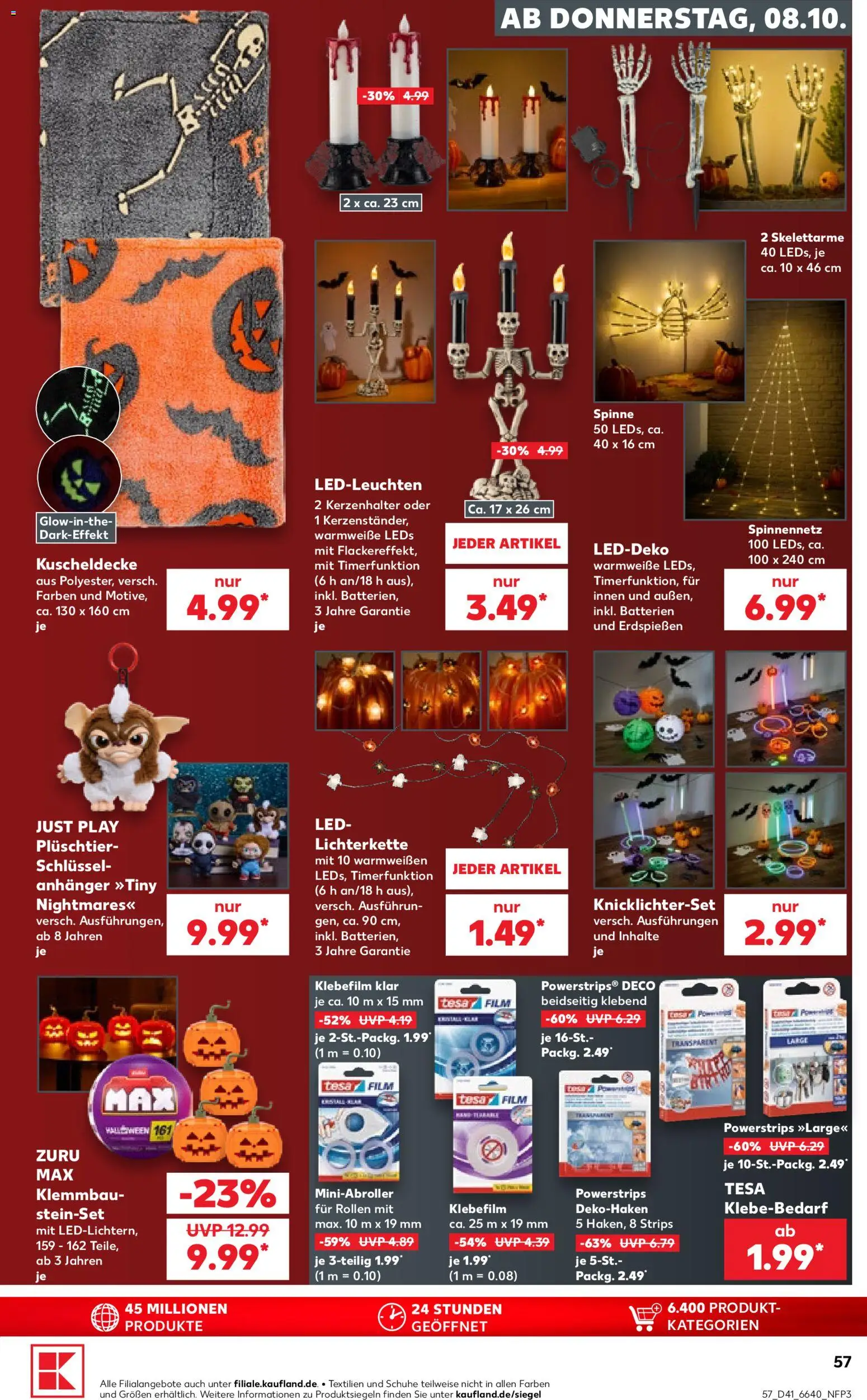 Kaufland Německo leták od 08.10.2026 | Strana: 57 | Produkty: LED