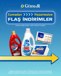 08.05.2026 tarihinden itibaren geçerli olan Gürmar kataloğu önizlemesi