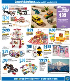 Anteprima del volantino Eurospin volantino valido a partire dal 27.04.2026 | Pagina: 13 | Prodotti: Schermo, Tubo, Lavello, Cestino