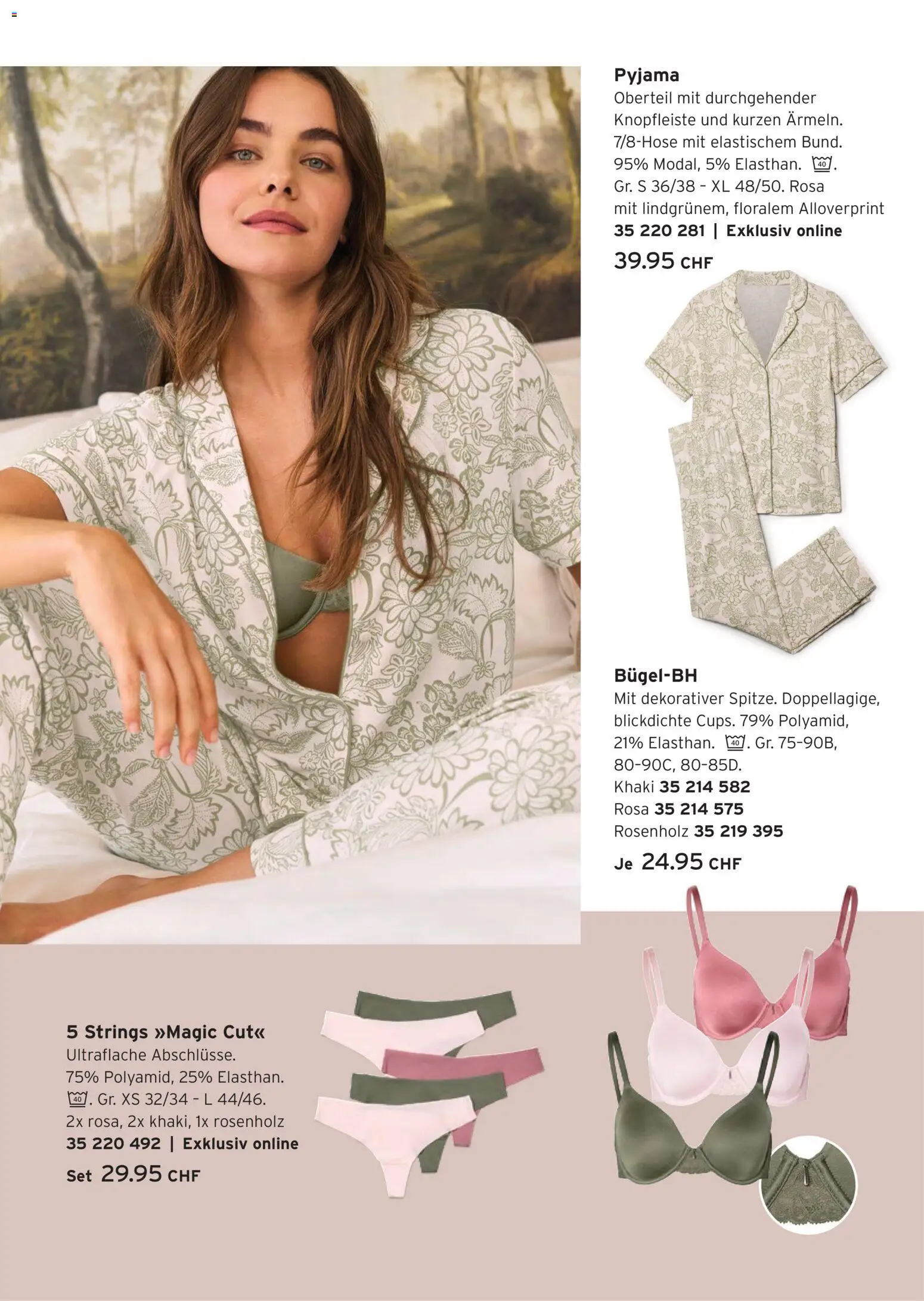 Tchibo aktionen Soft Mornings – gültig ab 25.08.2026 | Seite: 9 | Produkte: Pyjama