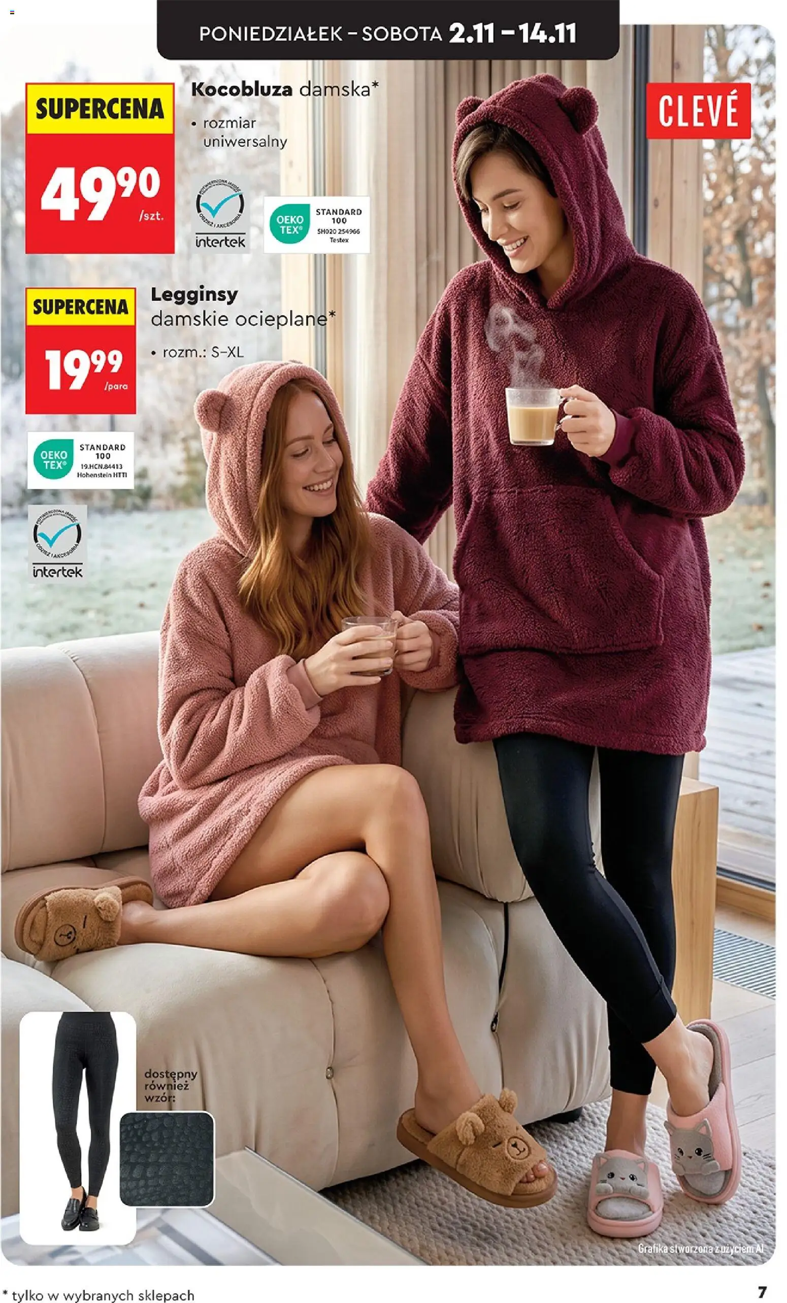 Biedronka Black Friday od 31.10.2026 | Strona: 7 | Produkty: Legginsy, Legginsy damskie