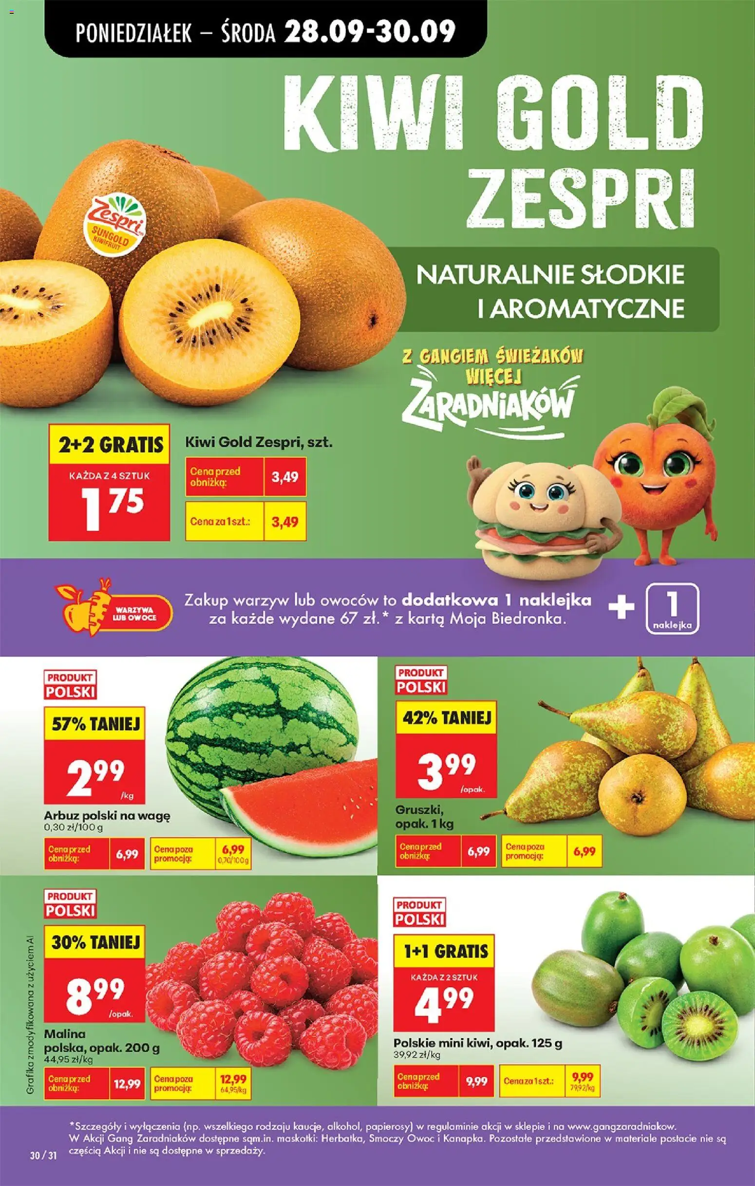 Biedronka gazetka od poniedziałku od 28.09.2026 | Strona: 36