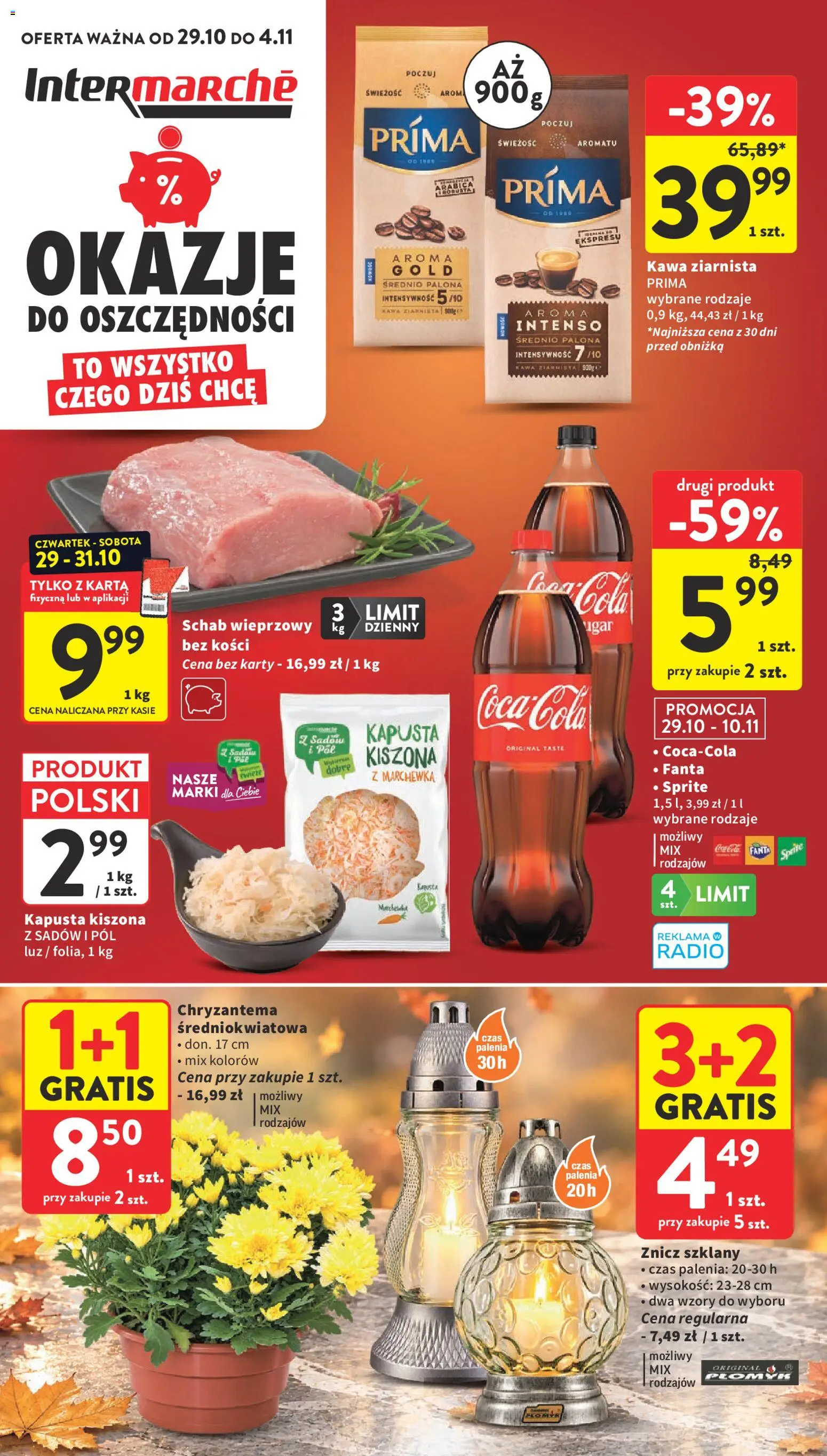 Intermarche gazetka od 29.10.2026 | Strona: 1