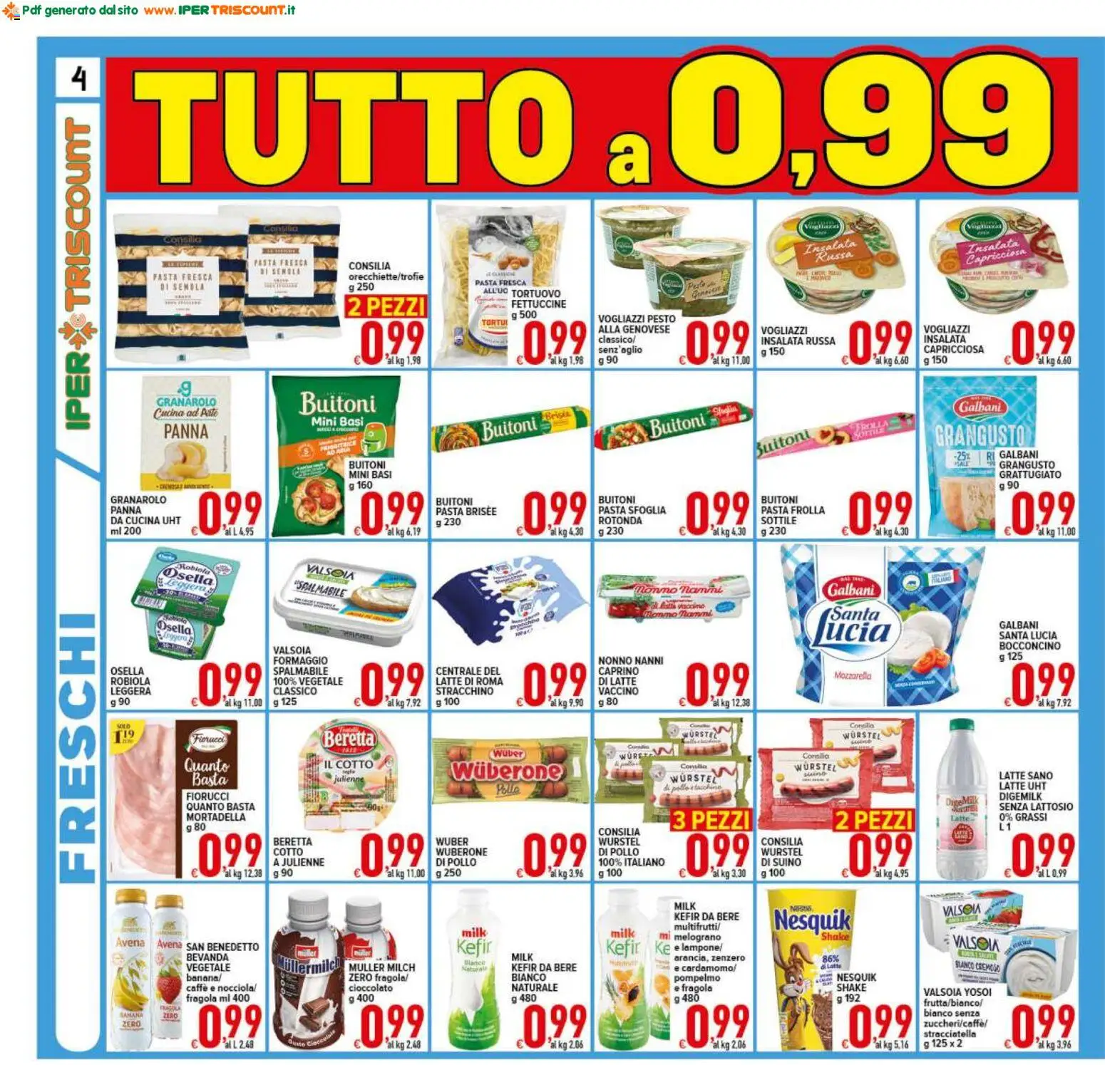 Volantino Ipertriscount del 31/07/2026 | Pagina: 4