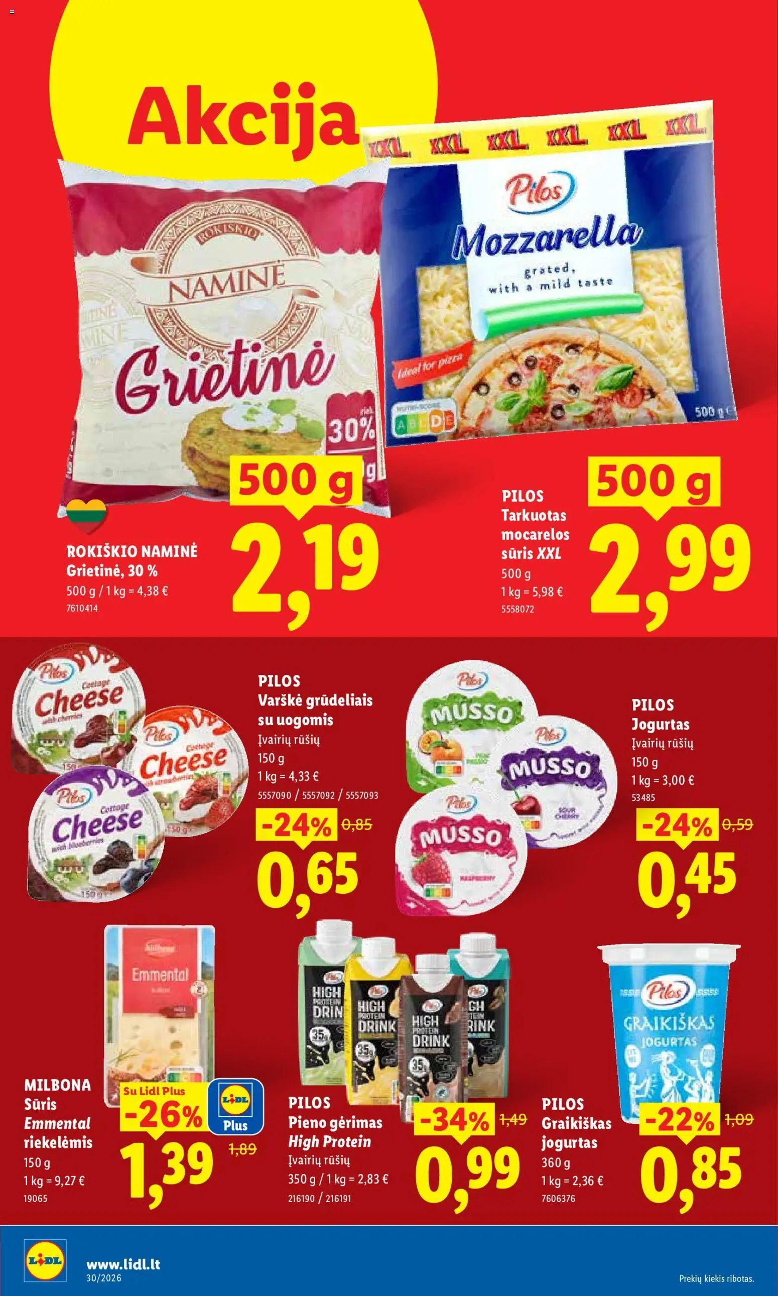 LIDL akcijos nuo 2026.07.20 | Puslapis: 40 | Prekių: Šokoladas, Krepšelis, Braškės, Traškučiai