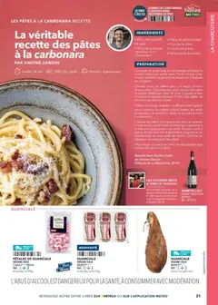 METRO - Prévisualisation de METRO - Guide Italie valide à partir de 28/05/2026 | Page: 31 | Produits: Spaghetti, Poêle, Poivre, Livre