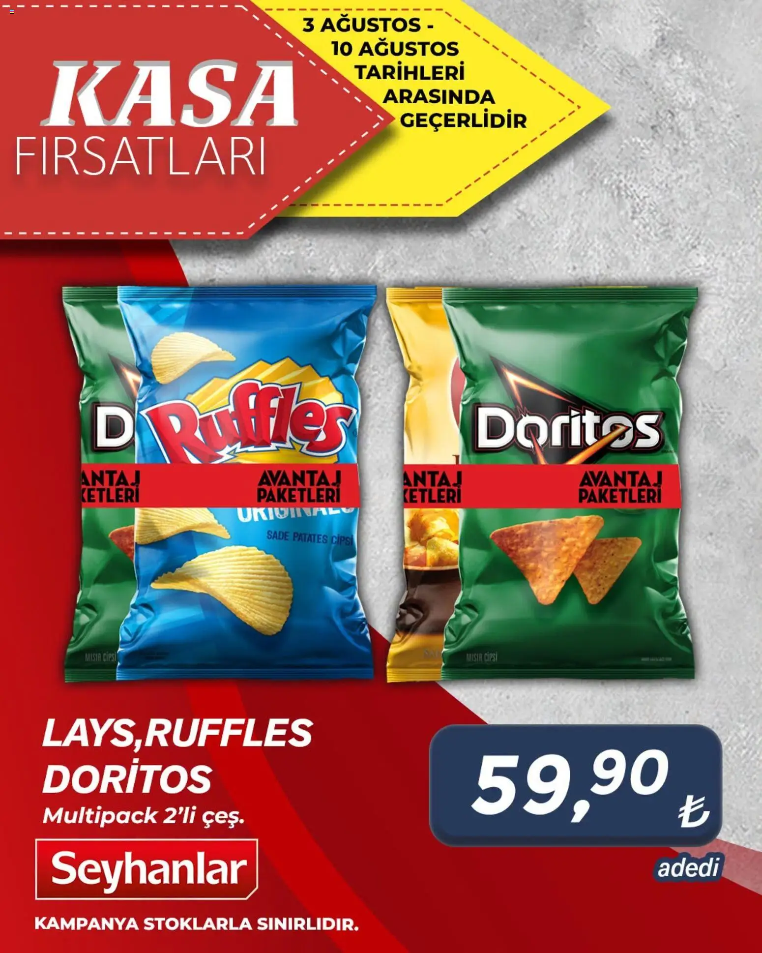 Seyhanlar Market - Katalog Kasa Fırsatları - 03 Ağustos 2026 tarihinden itibaren geçerlidir | Sayfa: 2