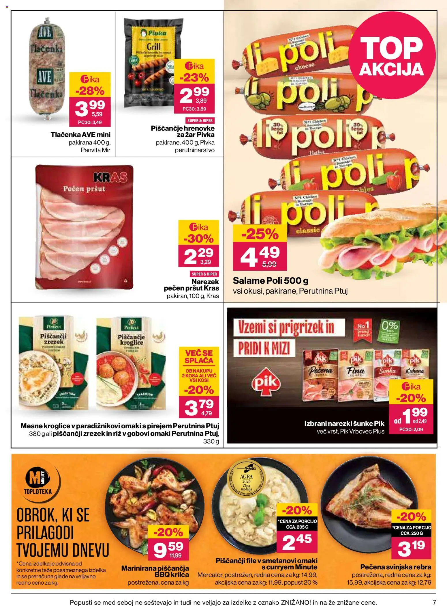 Novi Mercator katalog ponudbe – veljaven od 09.07.2026 | Stran: 7