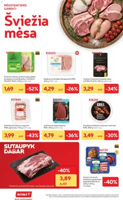 Rimi leidinys galioja nuo 2026.07.28 | Puslapis: 4 | Prekių: Kiaulienos, Jautienos, Vištiena