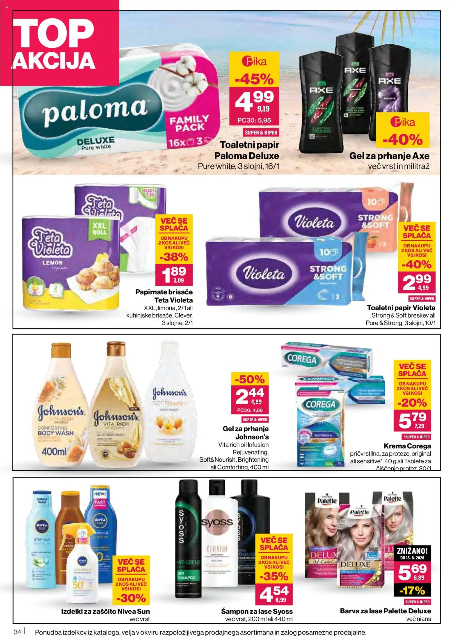 Novi Mercator katalog ponudbe – veljaven od 02.07.2026 | Stran: 34