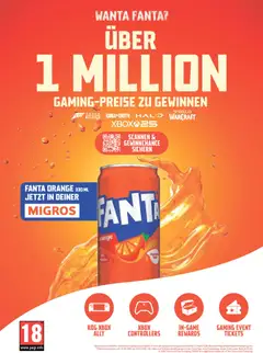 FANTA ORANGE 330 ML, Fanta Orange 330 ml ab 18.06.2026 gültig | Seite: 13 | Produkte: Fanta, Spiel, Xbox