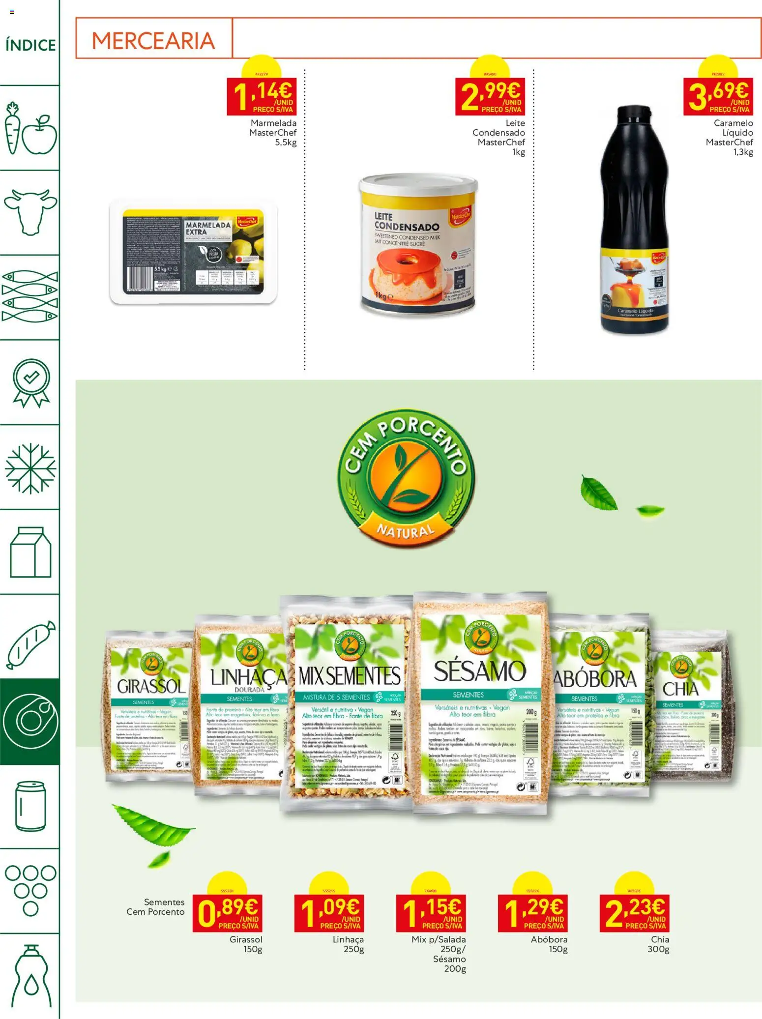 Recheio Horeca Madeira │ válido de 11/08/2026 | Página: 16 | Produtos: Dourada, Marmelada, Mercearia, Abóbora