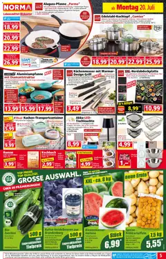 Norma Flugblatt ab 20.07.2026 gültig | Seite: 5 | Produkte: Melone, Korb