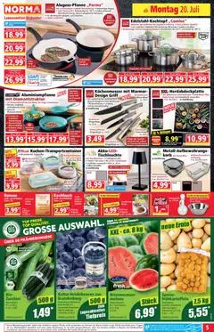 Norma Flugblatt ab 20.07.2026 gültig | Seite: 5 | Produkte: Melone, Korb