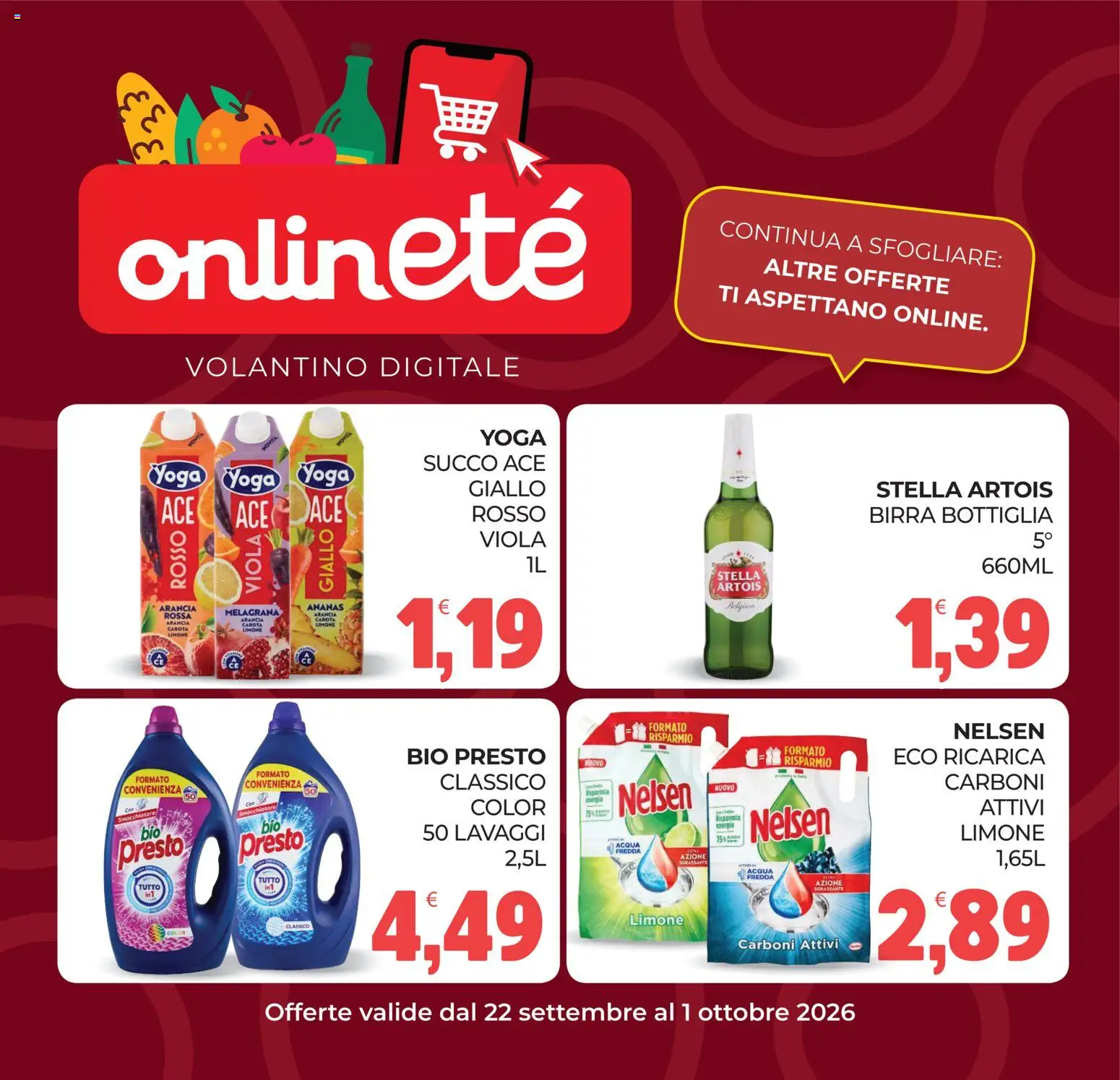 Volantino Eté del 22/09/2026 | Pagina: 13 | Prodotti: Succo, Smacchiatore, Acqua, Limone