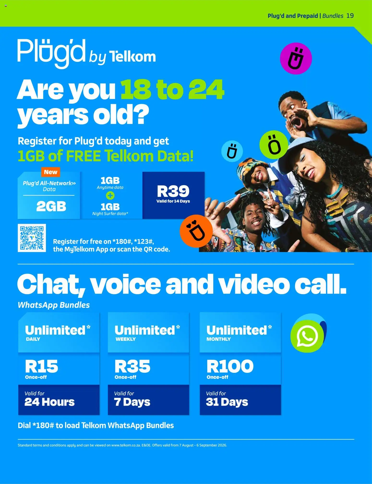 New Telkom catalogue – valid from 07/08/2026 | Page: 19 | Products: Data
