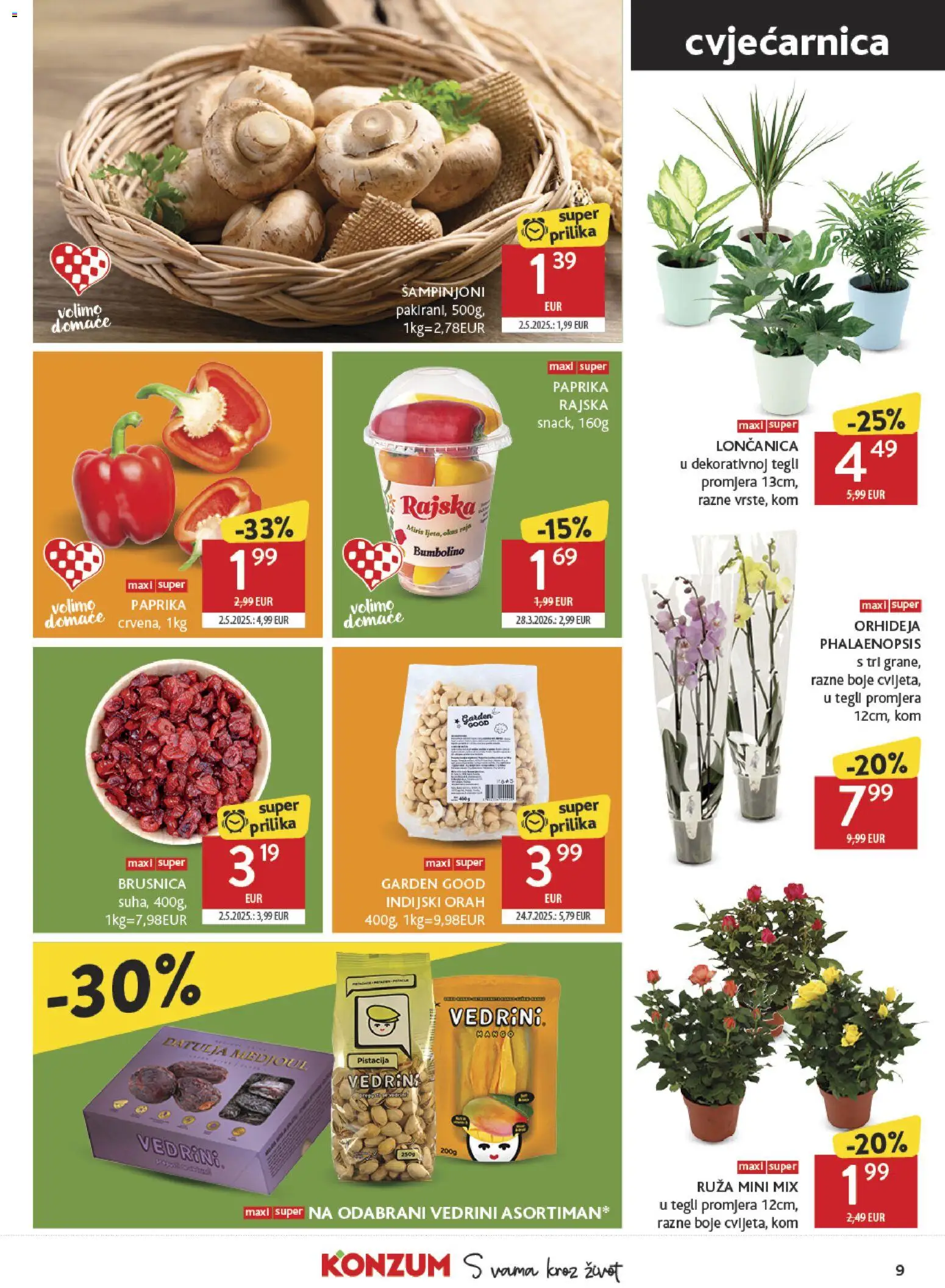 Konzum katalog | vrijedi od 26.08.2026 | Stranica: 9