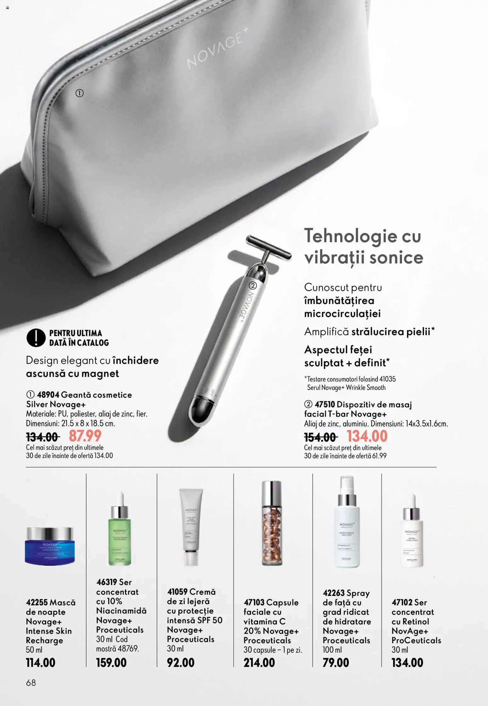 Noul catalog Oriflame – valabil de la 09.09.2026 | Pagină: 68 | Produse: Geantă, Cremă, Intense