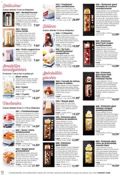 Thiriet - Prévisualisation de Thiriet Catalogue livraison à domicile valide à partir de 24/06/2026 | Page: 57 | Produits: Citron, Réfrigérateur, Four, Chocolat