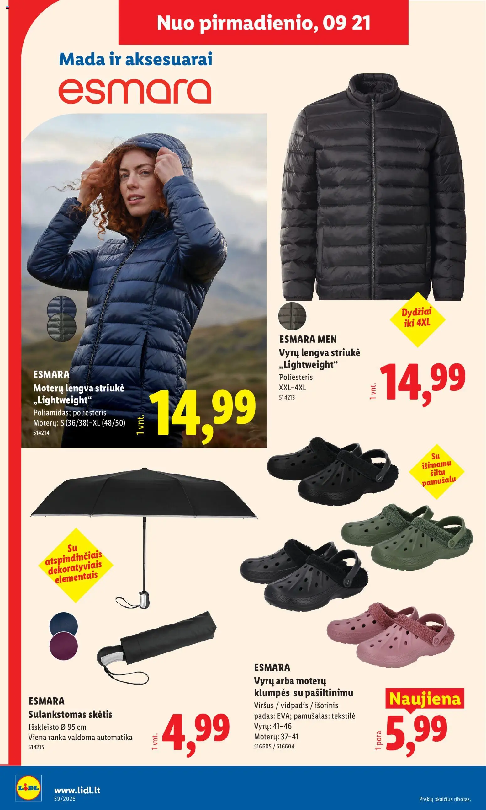 LIDL akcijos nuo 2026.09.21 | Puslapis: 8