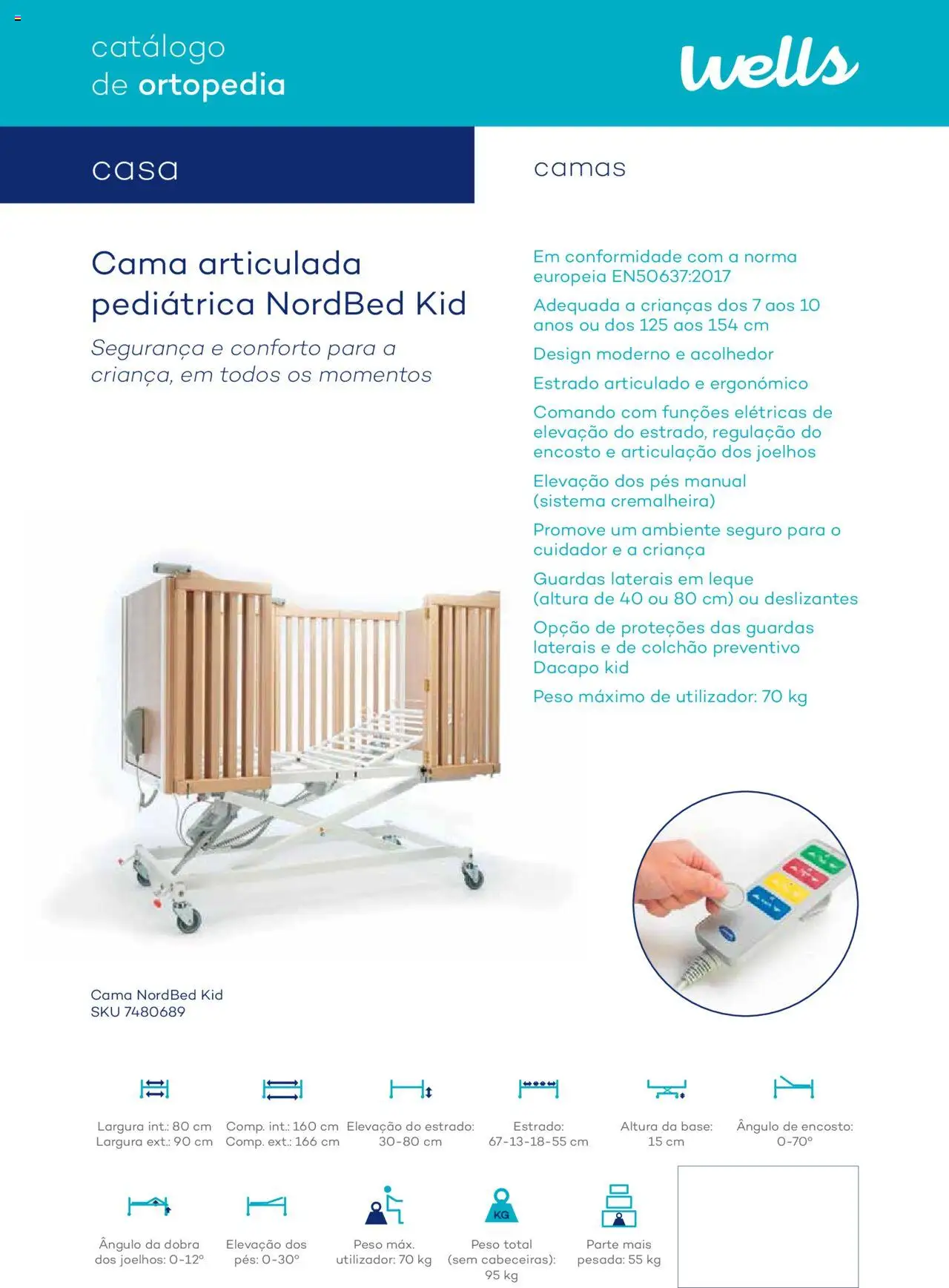Well’s Catálogo de Ortopedia │ válido de 12/02/2024 | Página: 81 | Produtos: Base, Cama, Colchão
