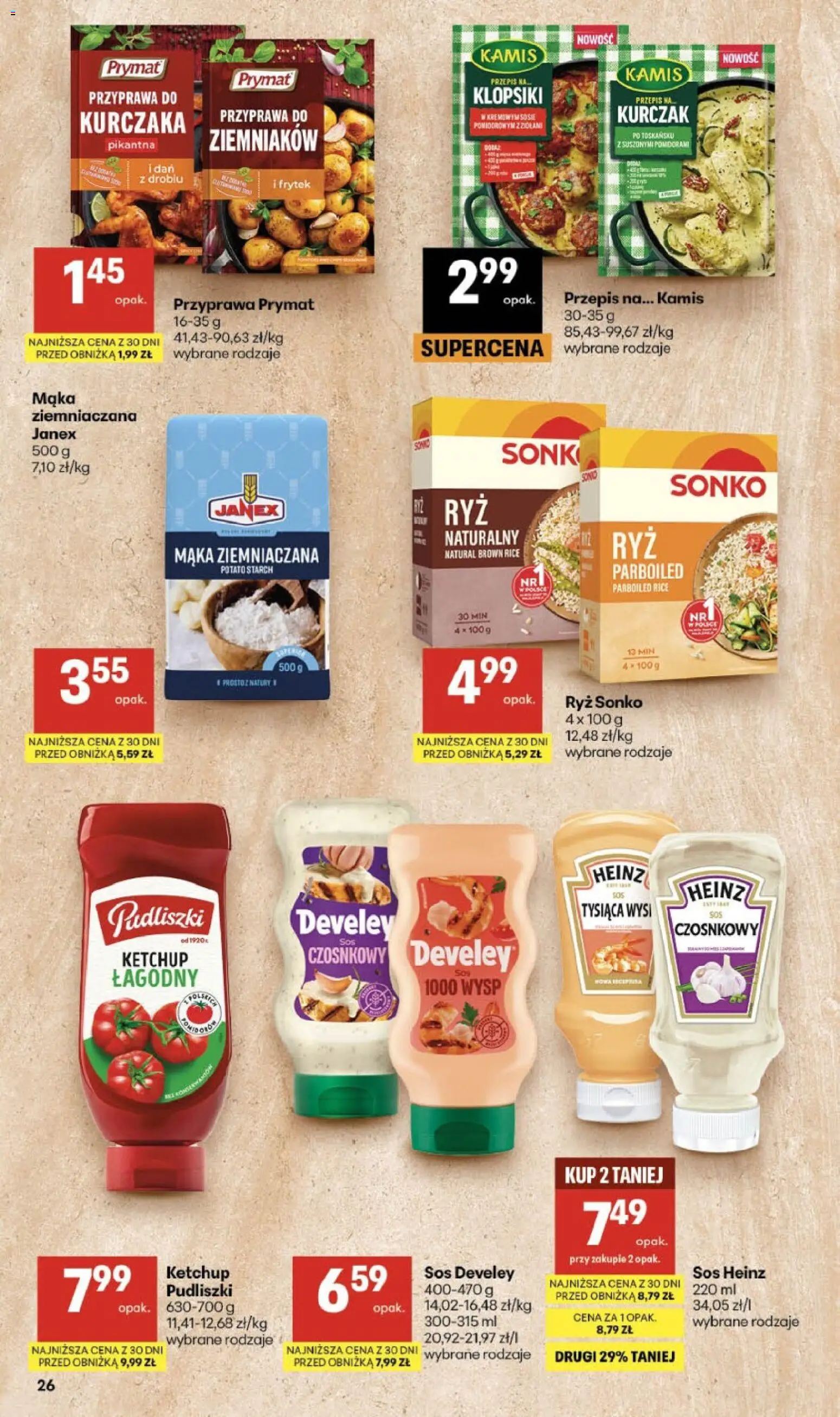 Delikatesy Centrum gazetka od 22.10.2026 | Strona: 26 | Produkty: Klopsiki, Ryż, Mąka, Sos