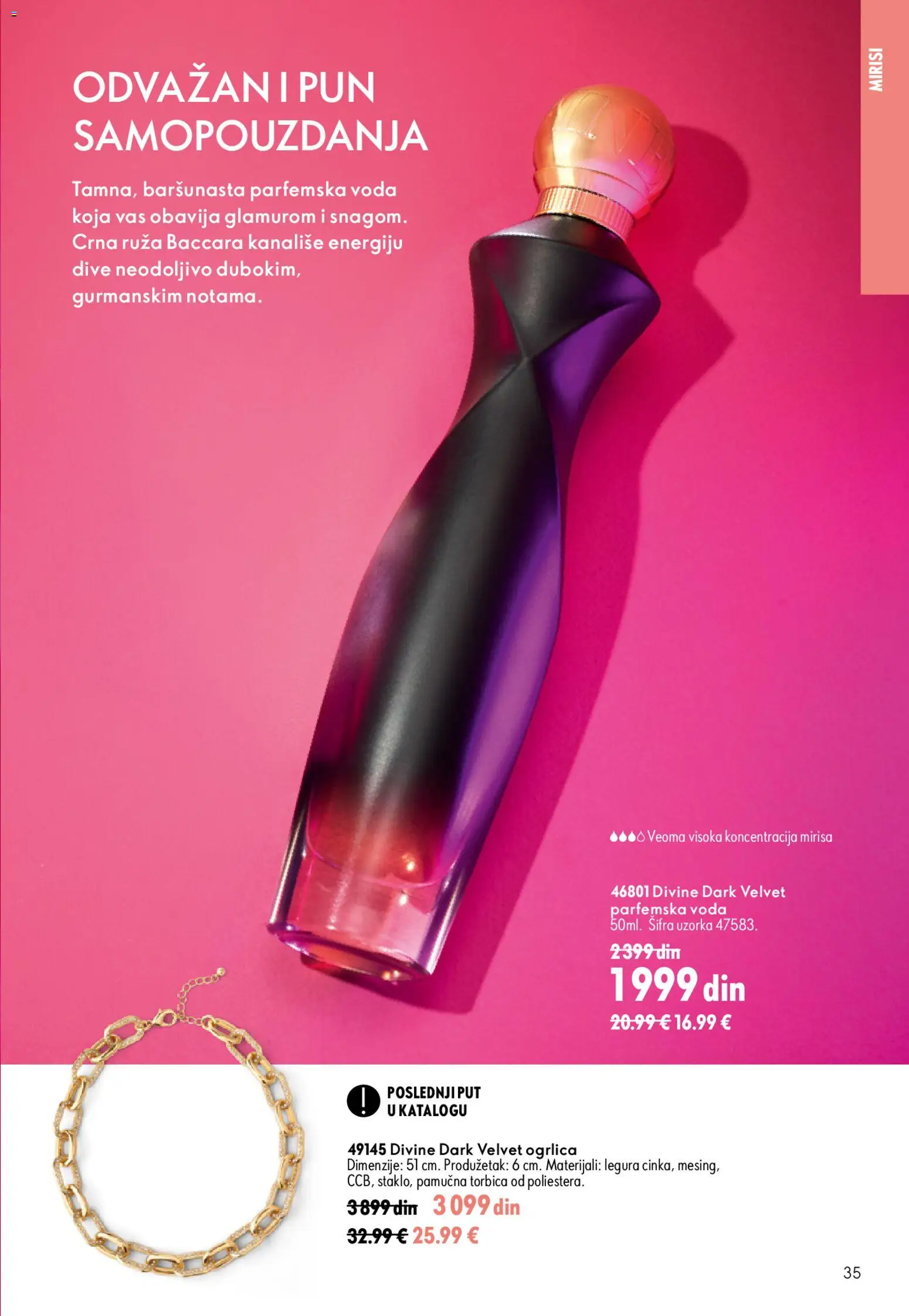Oriflame katalog - važi od 26.08.2026 | Strana: 35 | Proizvode: Voda