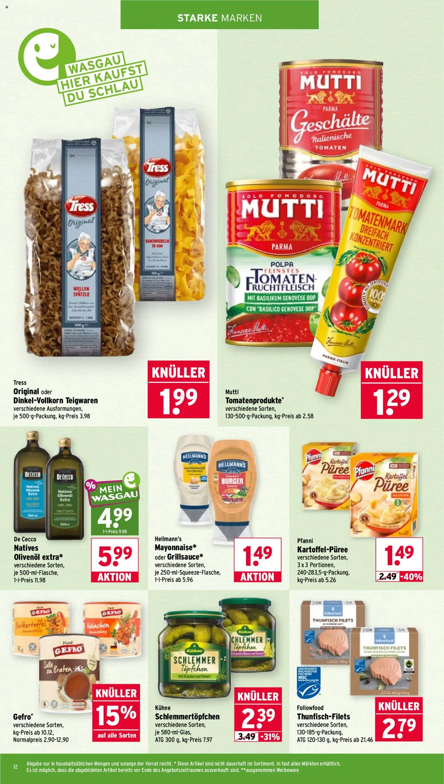 Wasgau Prospekt – gültig ab 15.06.2026 | Seite: 12