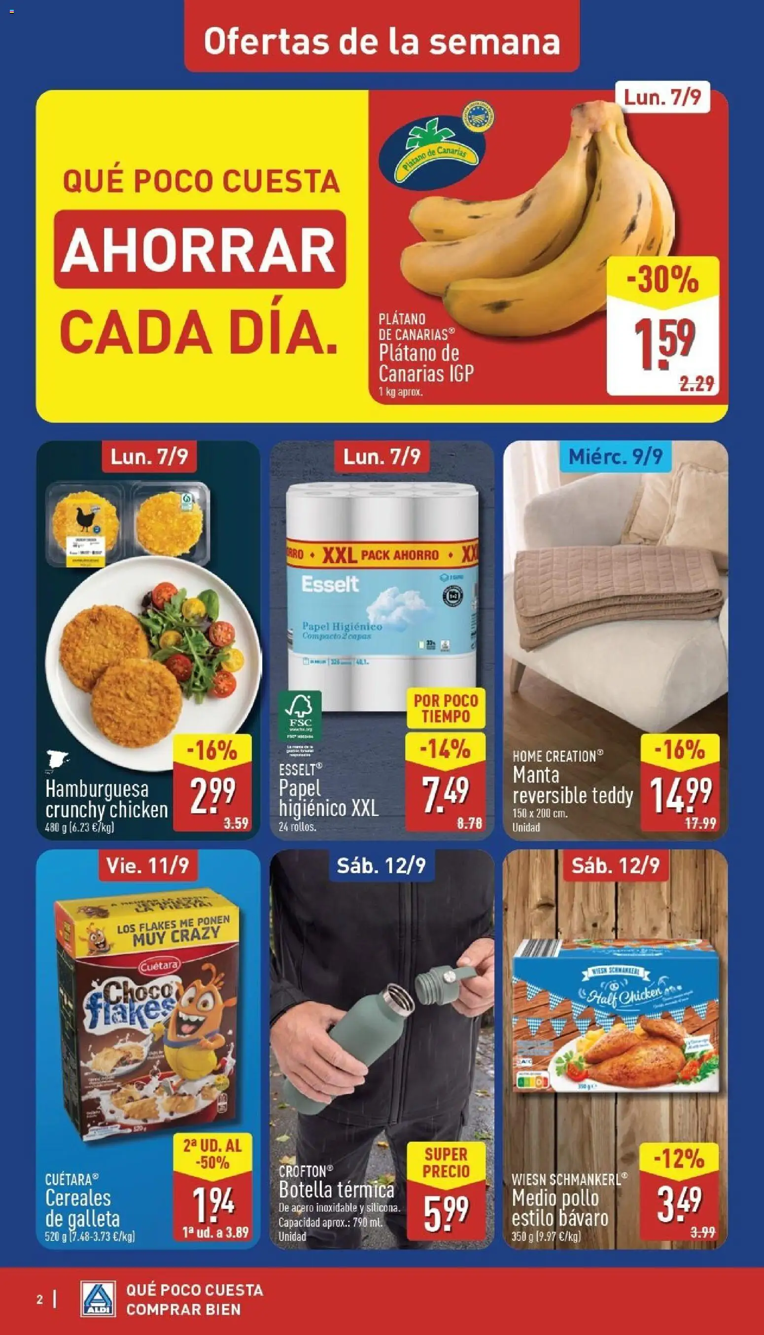 Aldi folleto Península │ válido desde el 07/09/2026 | Página: 2