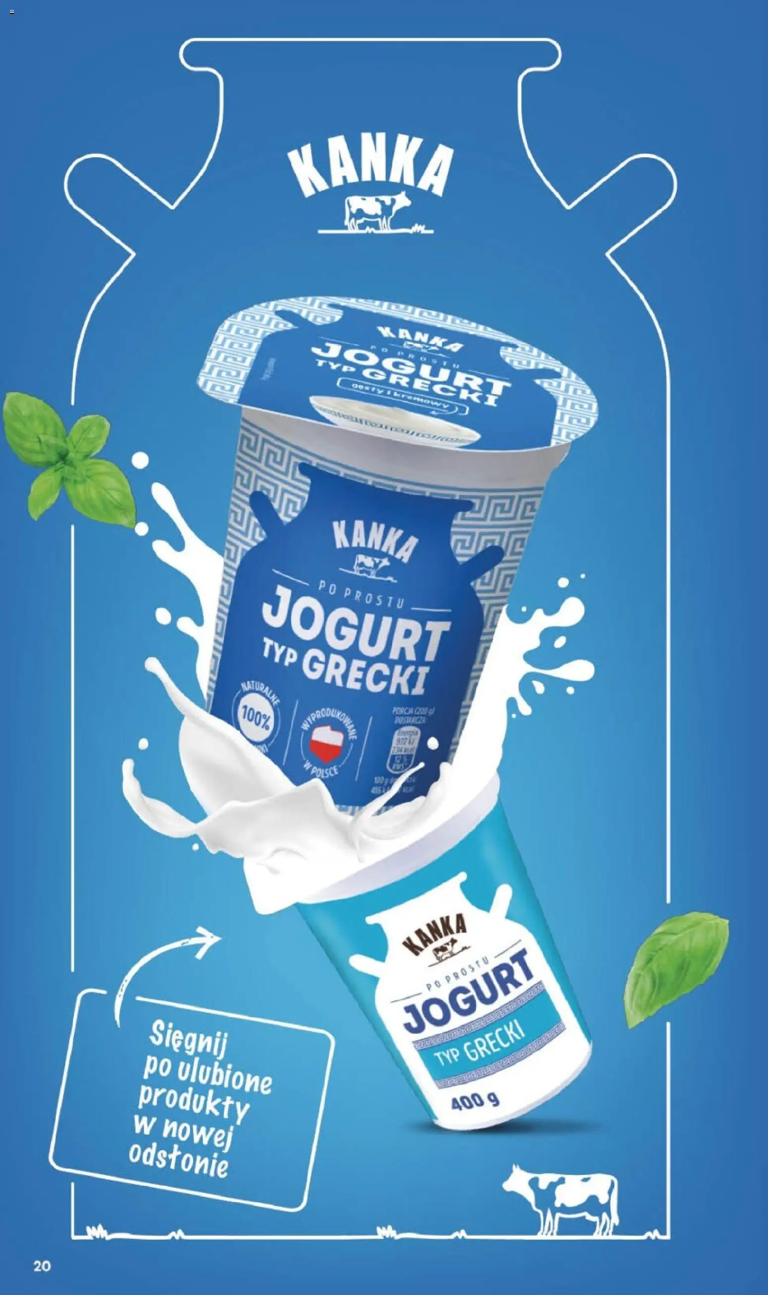 Delikatesy Centrum gazetka od 16.07.2026 | Strona: 20 | Produkty: Jogurt