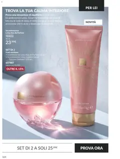 Anteprima del volantino Avon catalogo - campagna 9/2026 valido a partire dal 01/09/2026 | Pagina: 104 | Prodotti: Loto