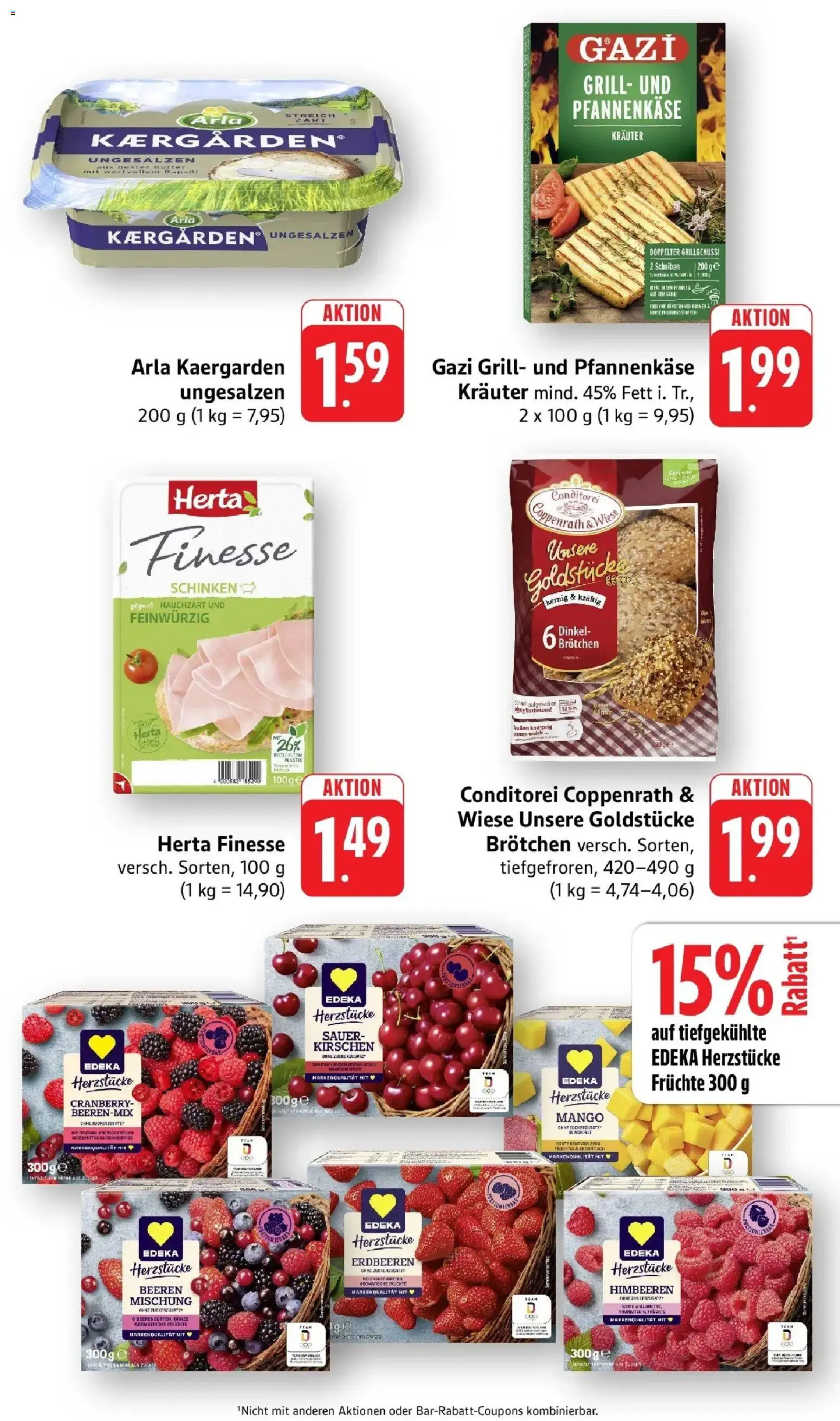 Edeka Prospekt Birkendorf (ab 10.08.2026) » Angebote Online | Seite: 5 | Produkte: Grill, Butter, Kirschen, Mango