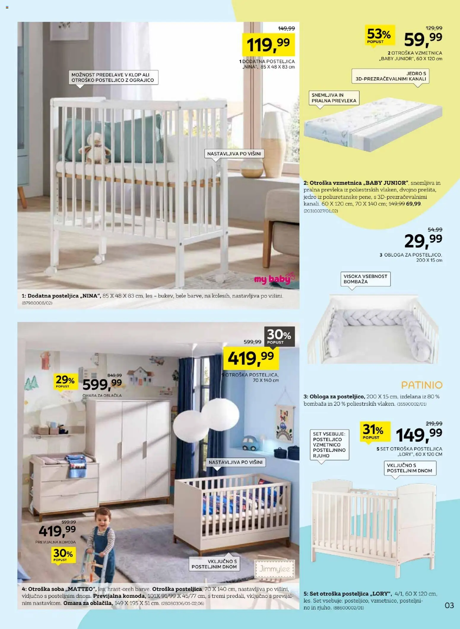 Novi XXXL Lesnina katalog ponudbe – veljaven od 31.08.2026 | Stran: 3